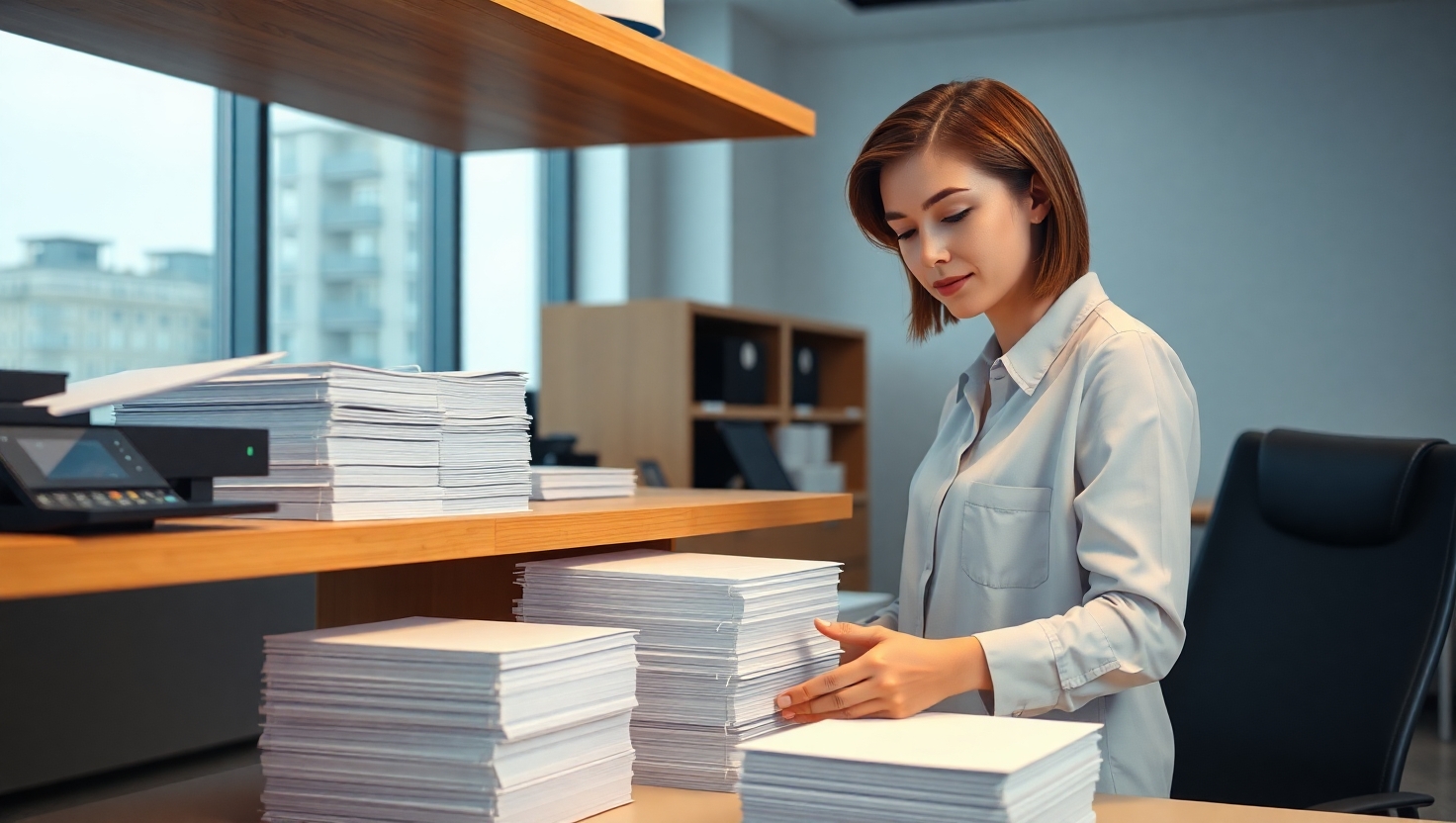 Офисная бумага для принтера